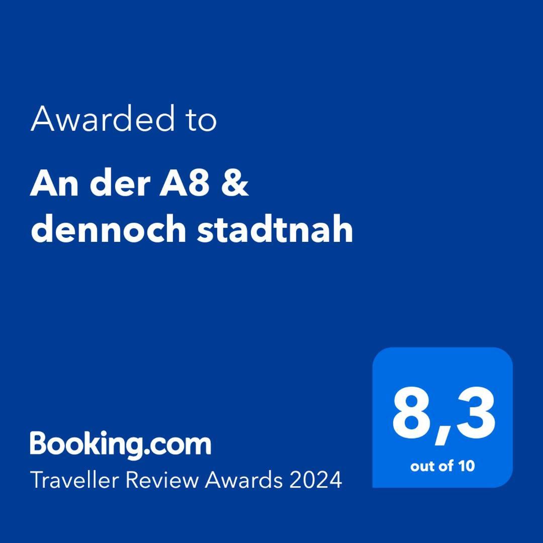 An Der A8 & Dennoch Stadtnah Кирххайм унтер Тек Екстериор снимка